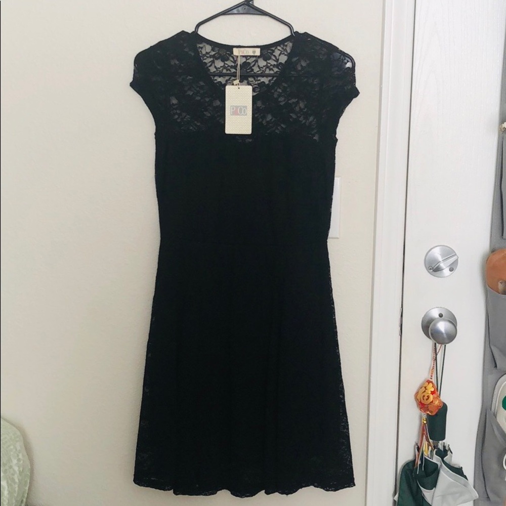 Black Lace Dress